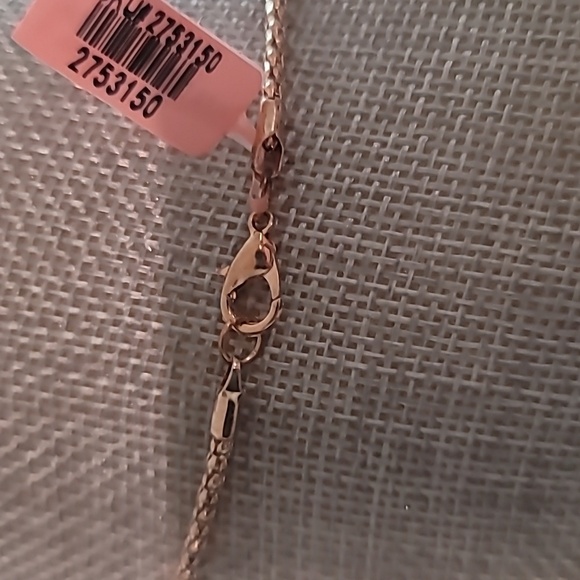 Blue heart necklace NWT - Picture 8 of 9